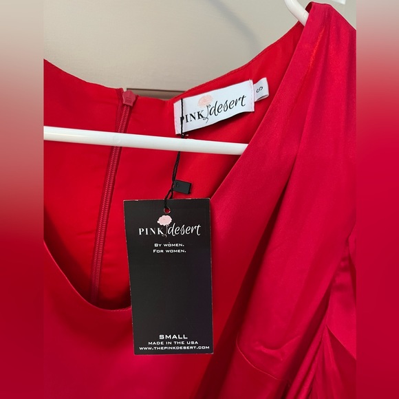 Shneuis' Satin Faux Wrap Gown: Timeless Elegance for Formal Occasions